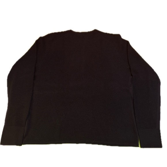 Rag & Bone 100% Merino Wool Button Sweater Black XXL NWOT - Picture 2 of 6